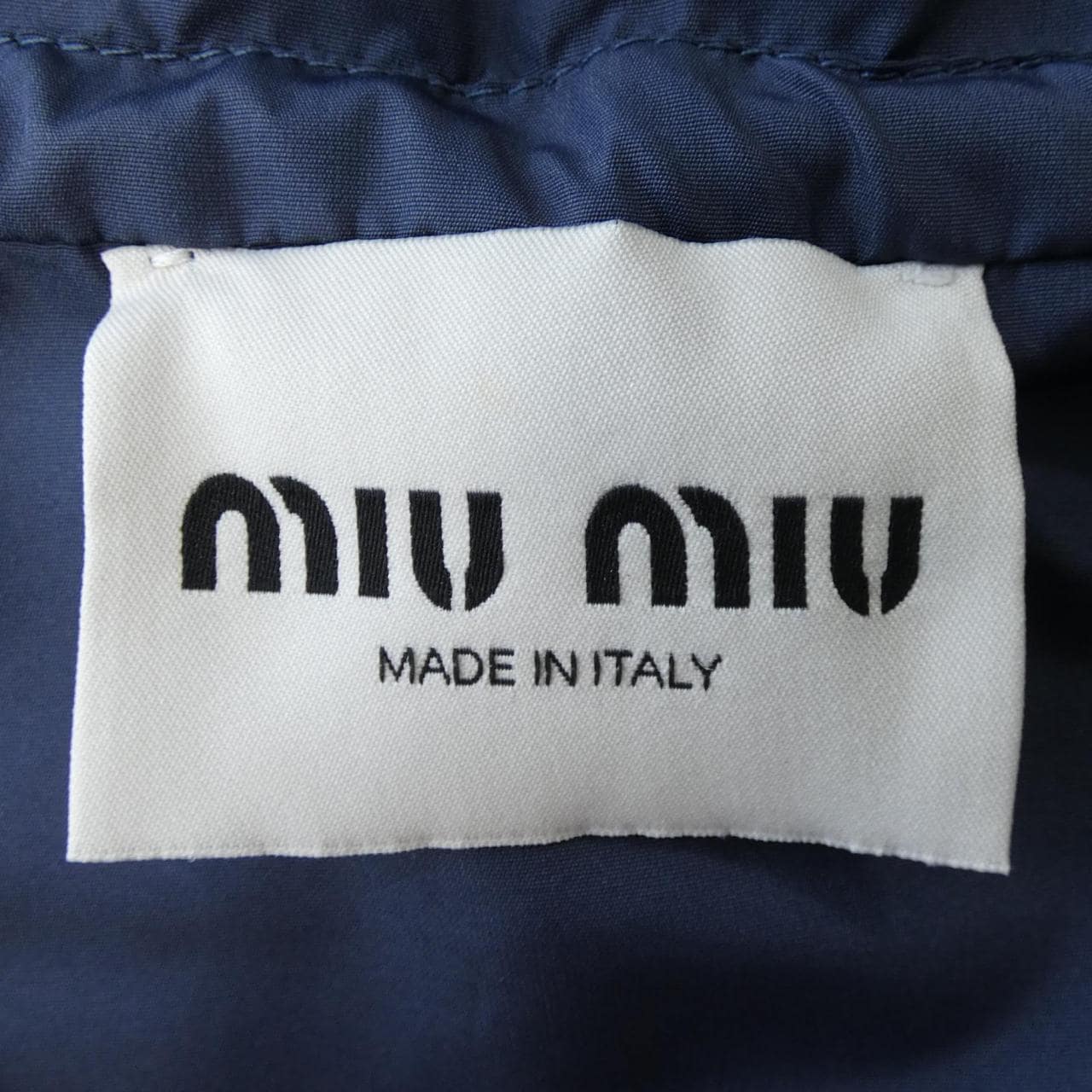 ミュウミュウ MIU MIU テクニカルファブリック ブルゾンジャケット ML1054 SOOO 13MF ブルゾン