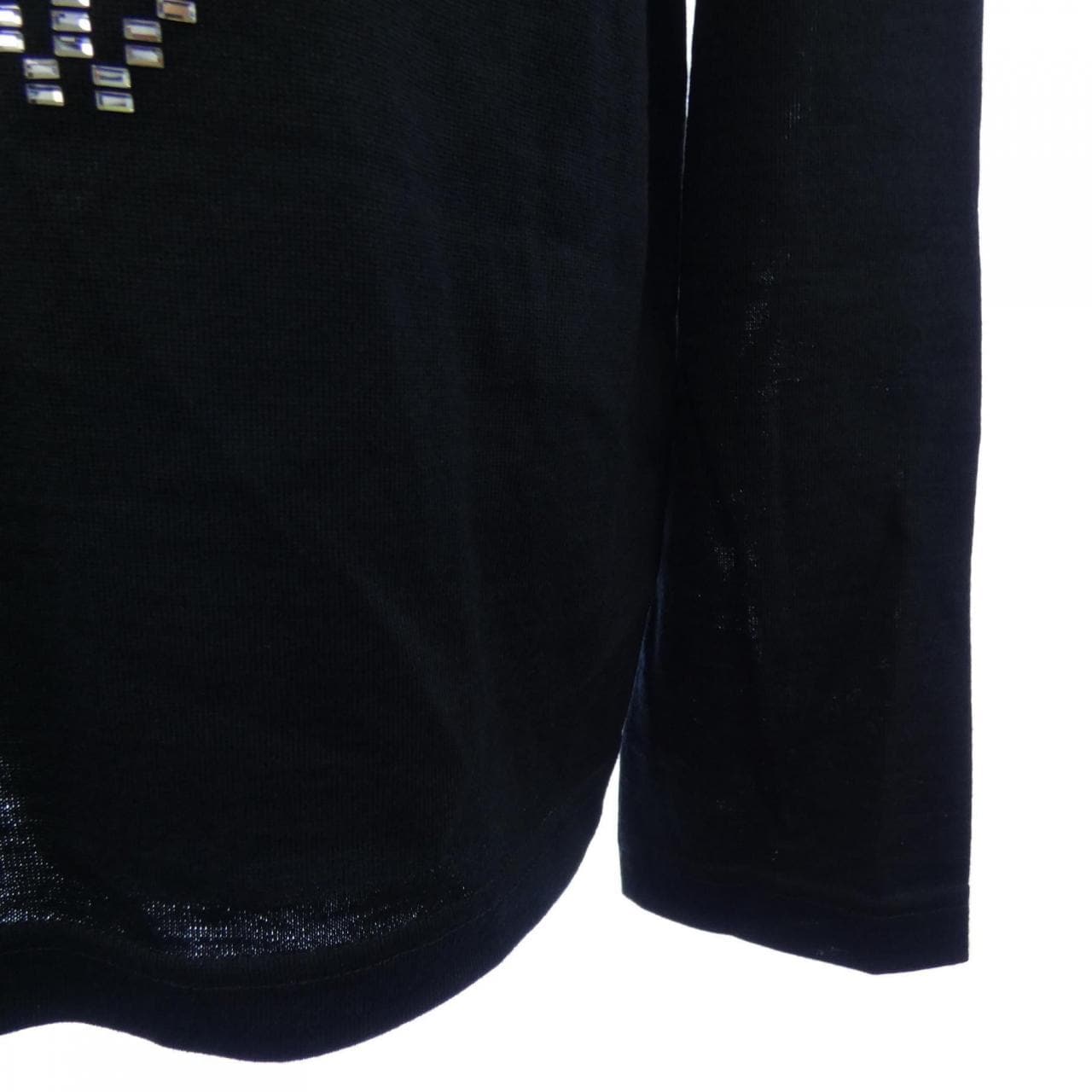 ルイヴィトン LOUIS VUITTON エンベリッシュドロングスリーブウールTシャツ HQY34WSQ6 ニット