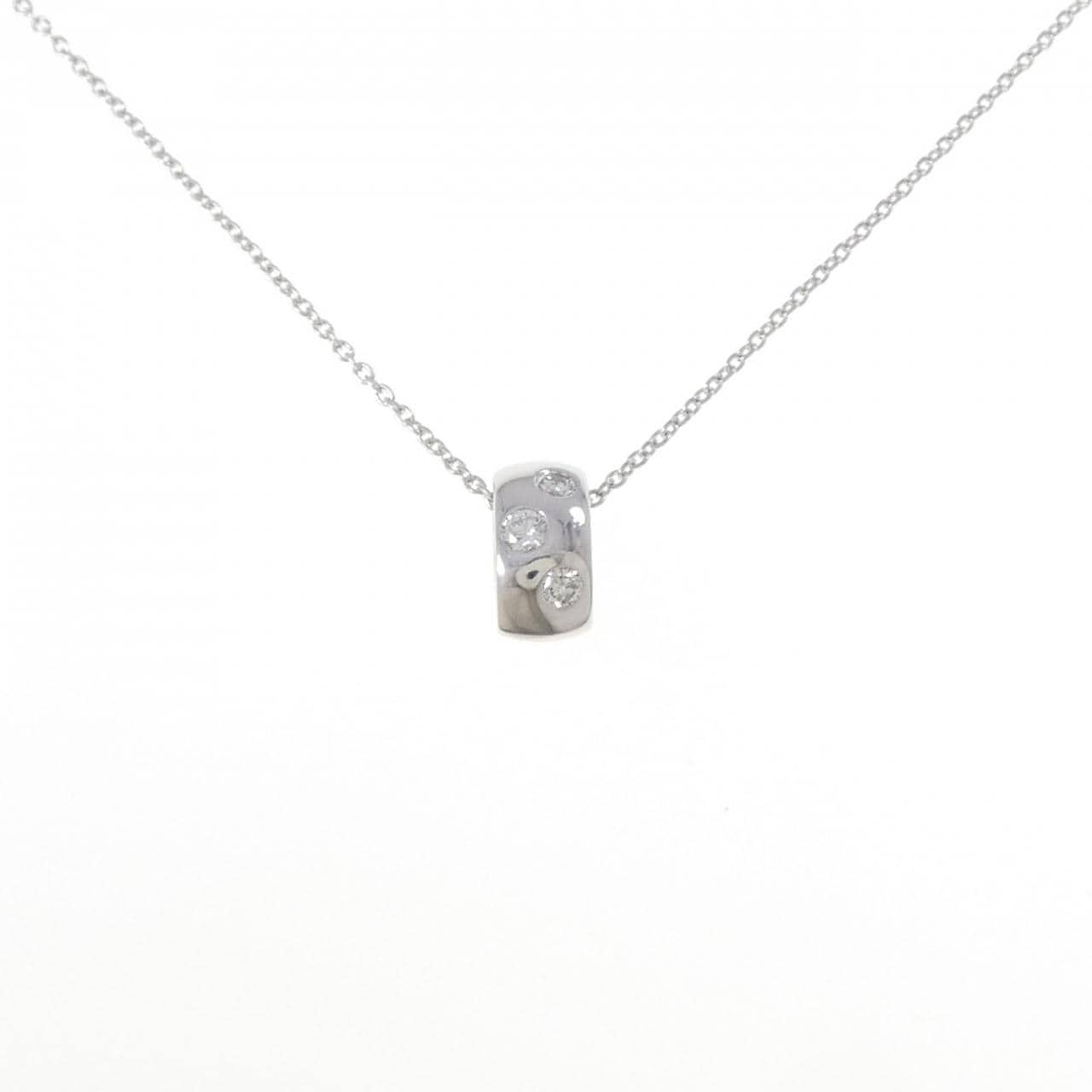 K18WG/K18PG ダイヤモンド ネックレス 0.33CT