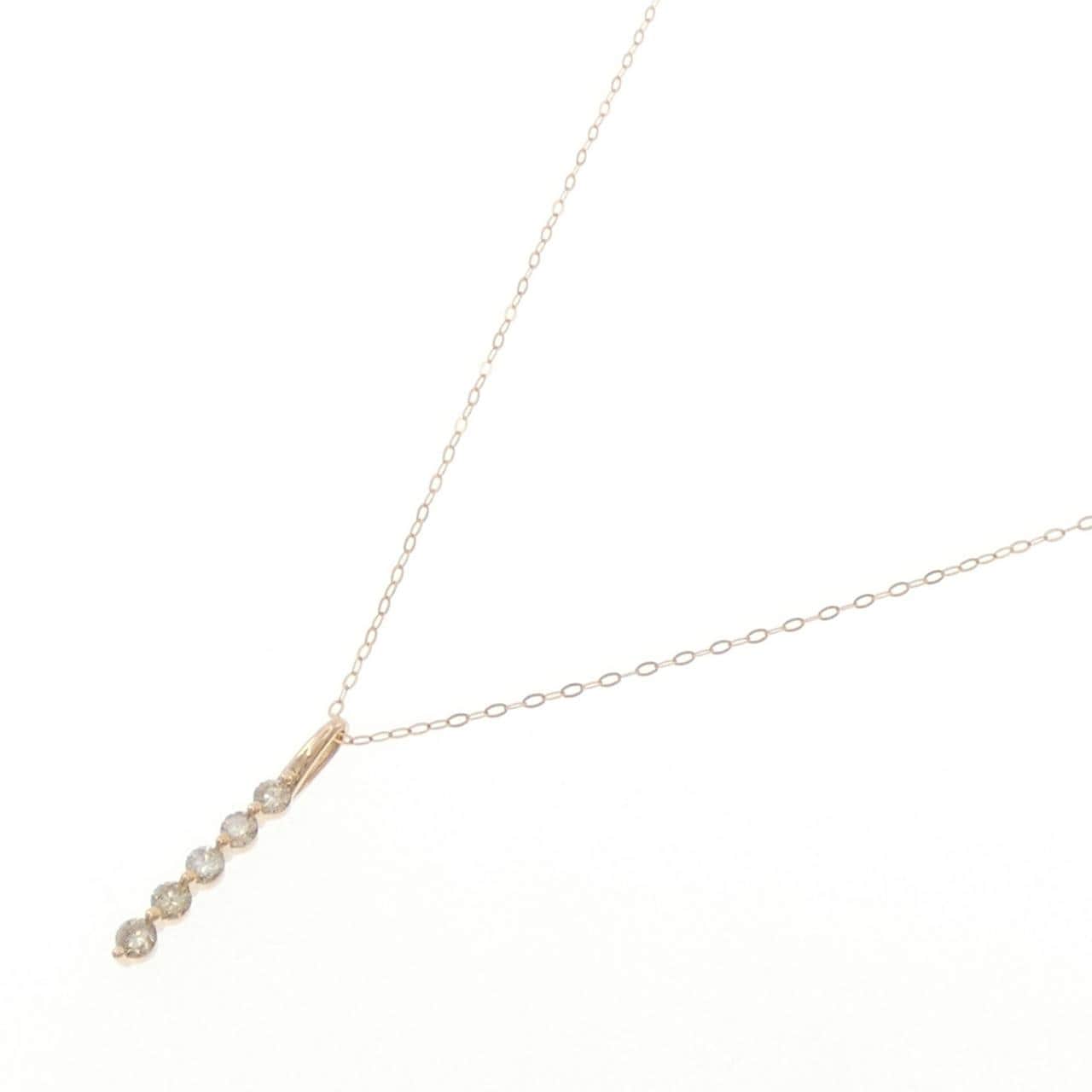 ジーエスティービー ダイヤモンド ネックレス 0.30CT