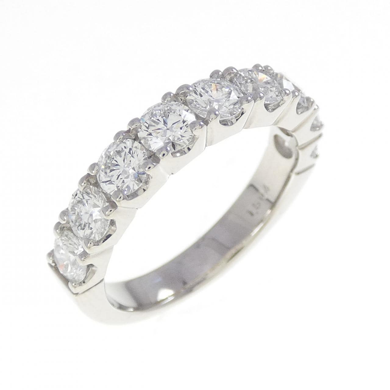 PT950钻石戒指，1.504克拉