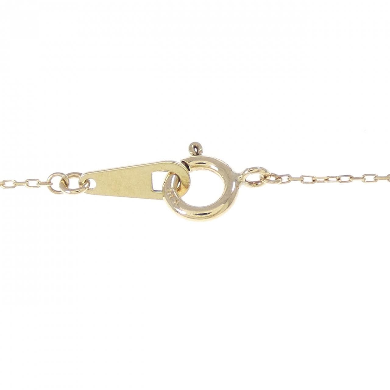 K10YG ダイヤモンド ネックレス 0.065CT