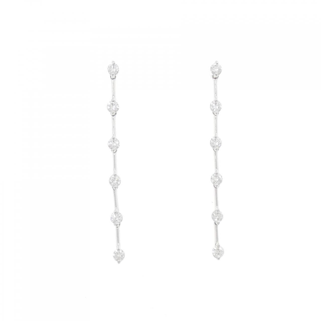 LINE Diamond Earrings 0.55CT