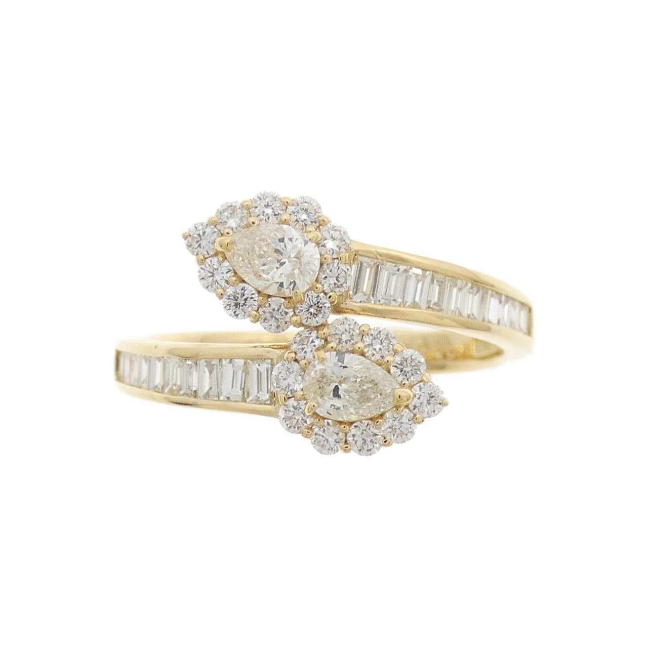 【新品】K18YG ダイヤモンド リング 0.80CT