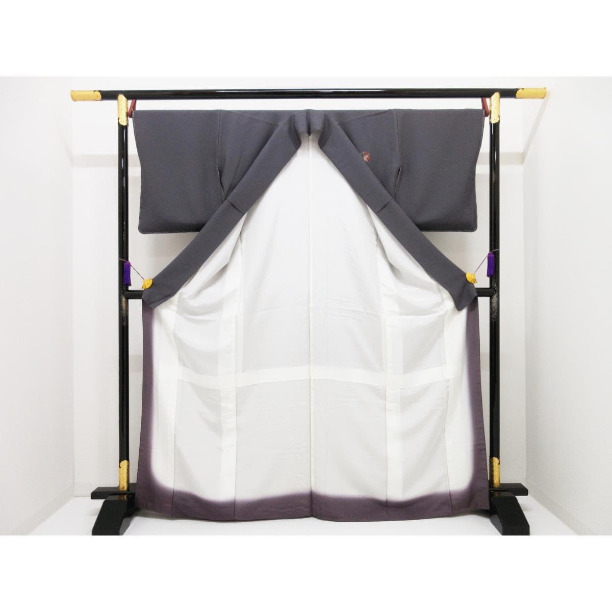 【未使用品】訪問着 金彩加工 刺繍入り