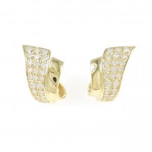 K18YG ダイヤモンド ピアス 0.93CT