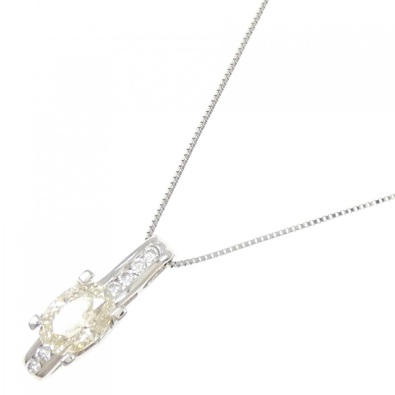 PT900/PT850 ダイヤモンド ネックレス 1.502CT