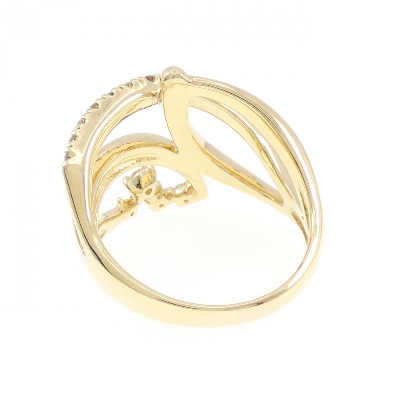 K18YG ダイヤモンド リング 0.69CT