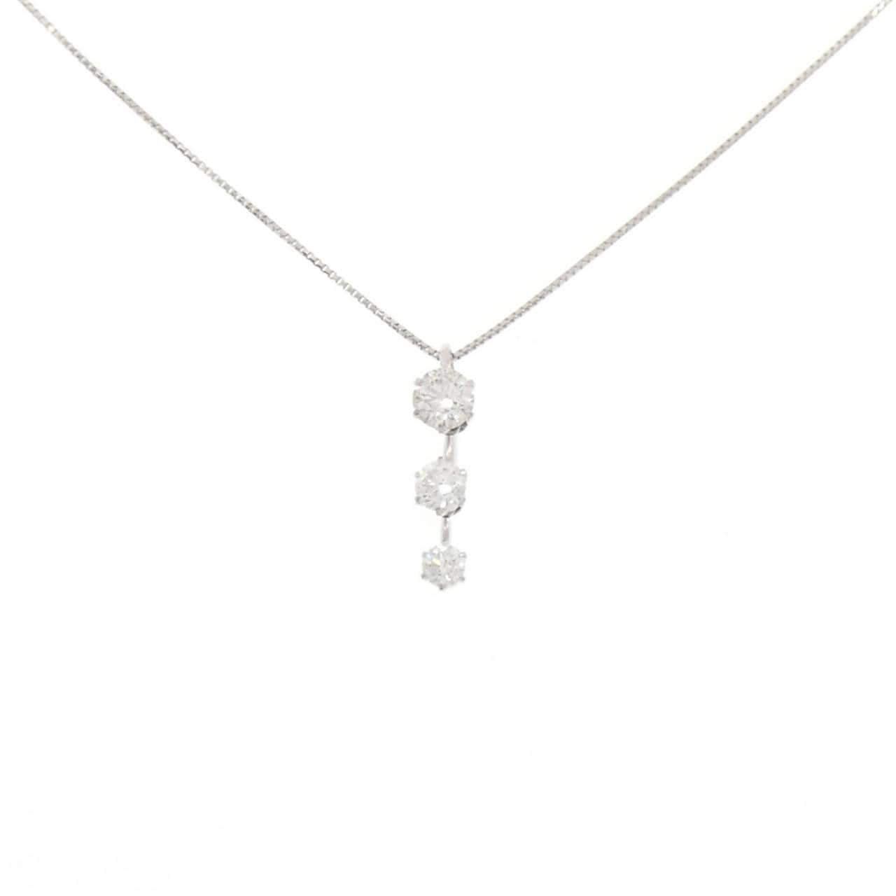 PT900/PT850 ダイヤモンド ネックレス 0.50CT