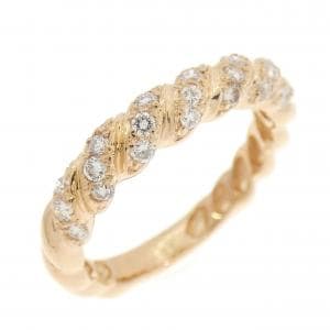 750PG ダイヤモンド リング 0.35CT