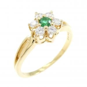 ミキモト エメラルド リング 0.07CT