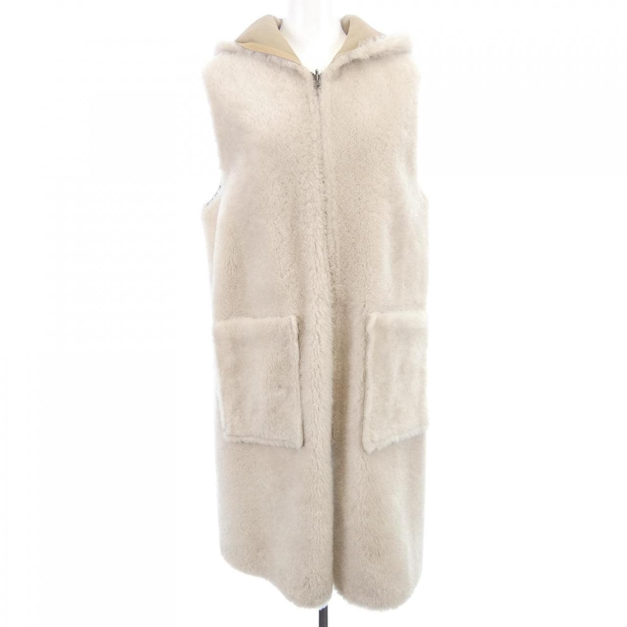 セオリーリュクス Theory luxe 03-73630833-330-038 ムートンロングベスト