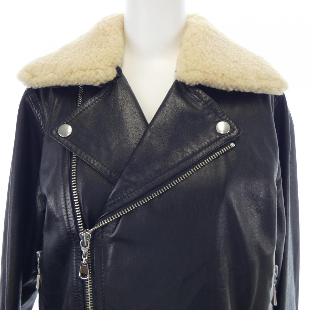 ルルオンザブリッジ LULU ON THE BRIDGE レザーライダースジャケット