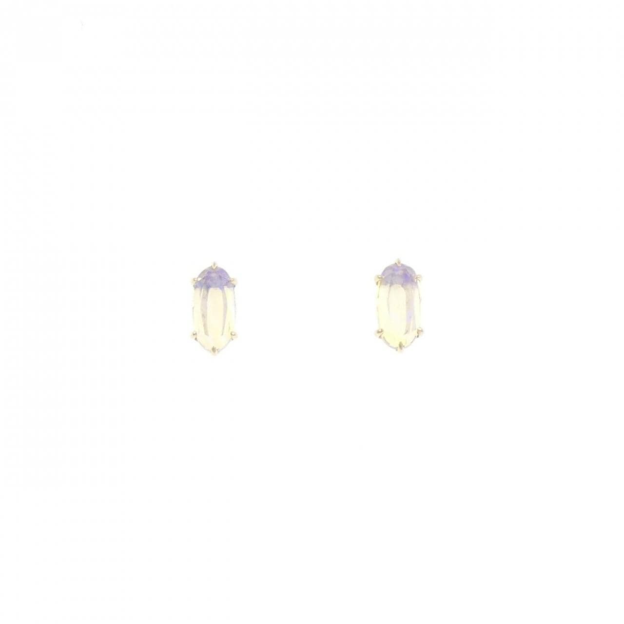 K10YG オパール ピアス