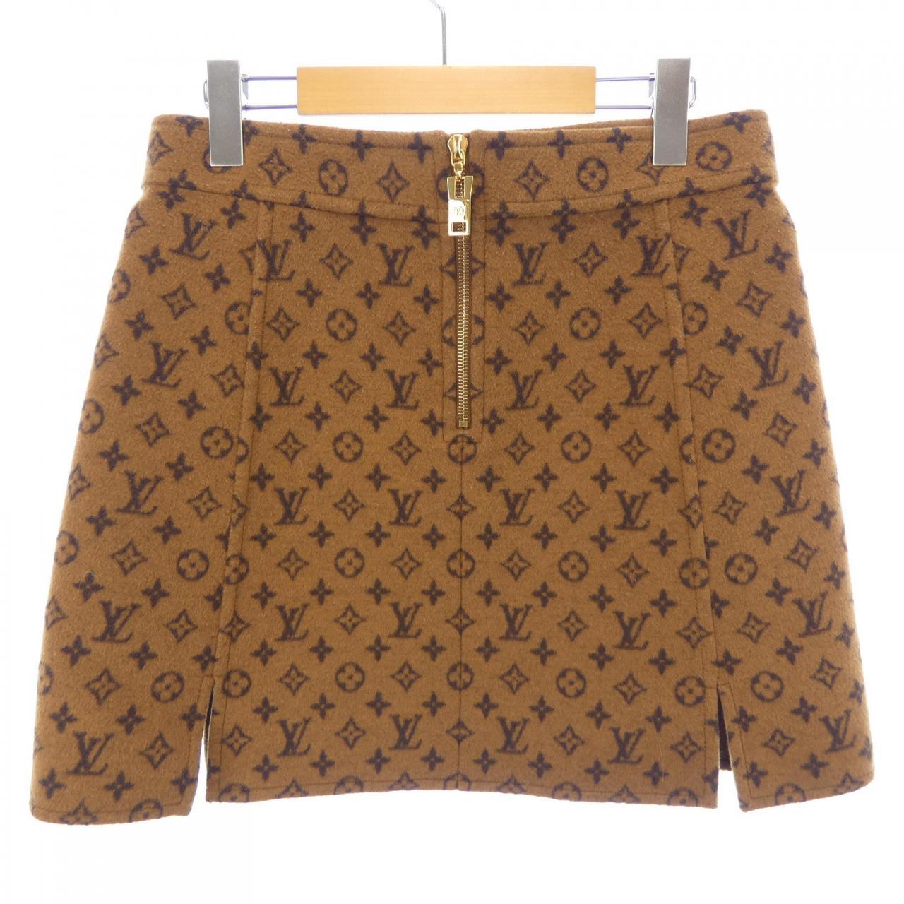 ルイヴィトン LOUIS VUITTON ボタンディテールモノグラムミニ FMSK25QS3 スカート