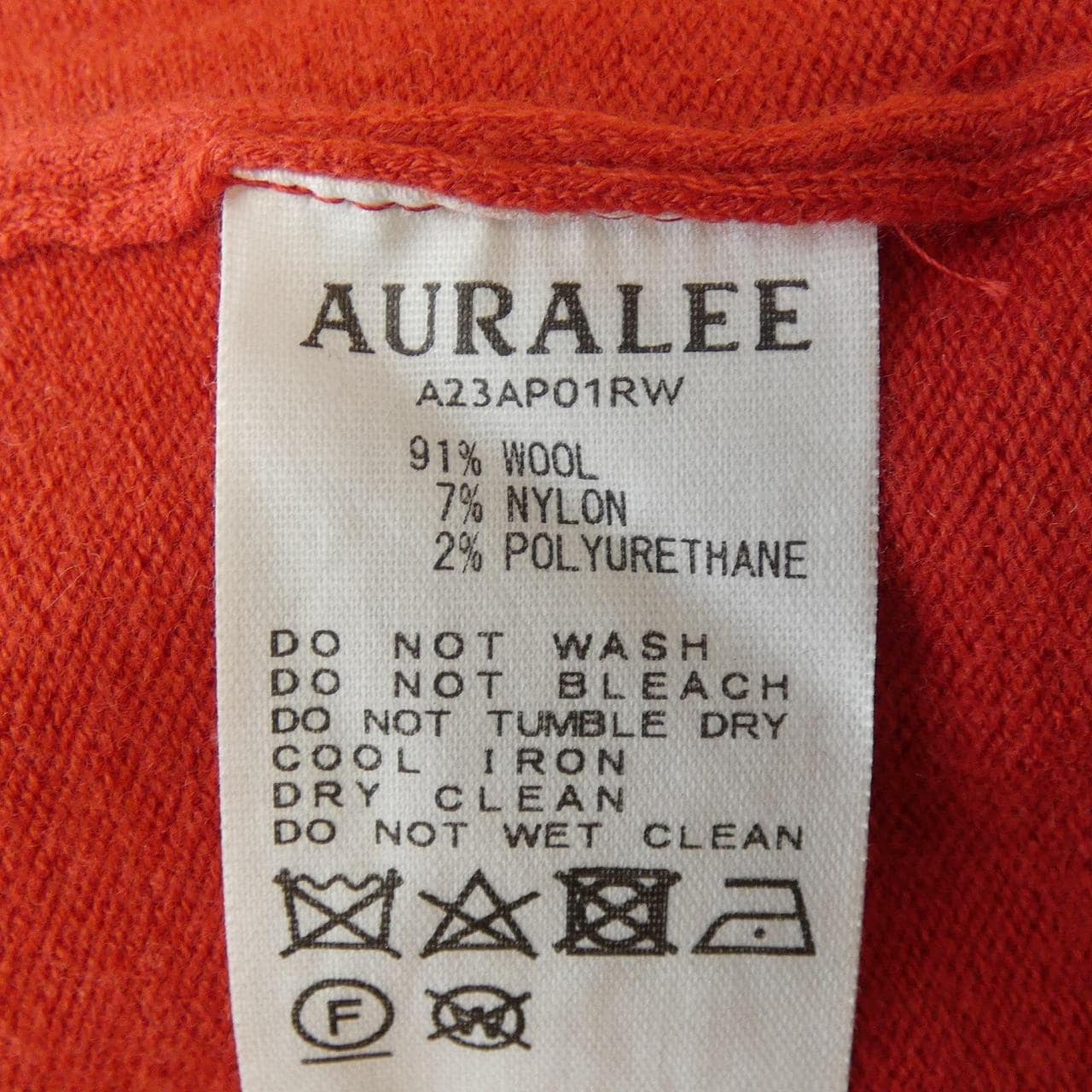 オーラリー AURALEE A23AP01RW ニット