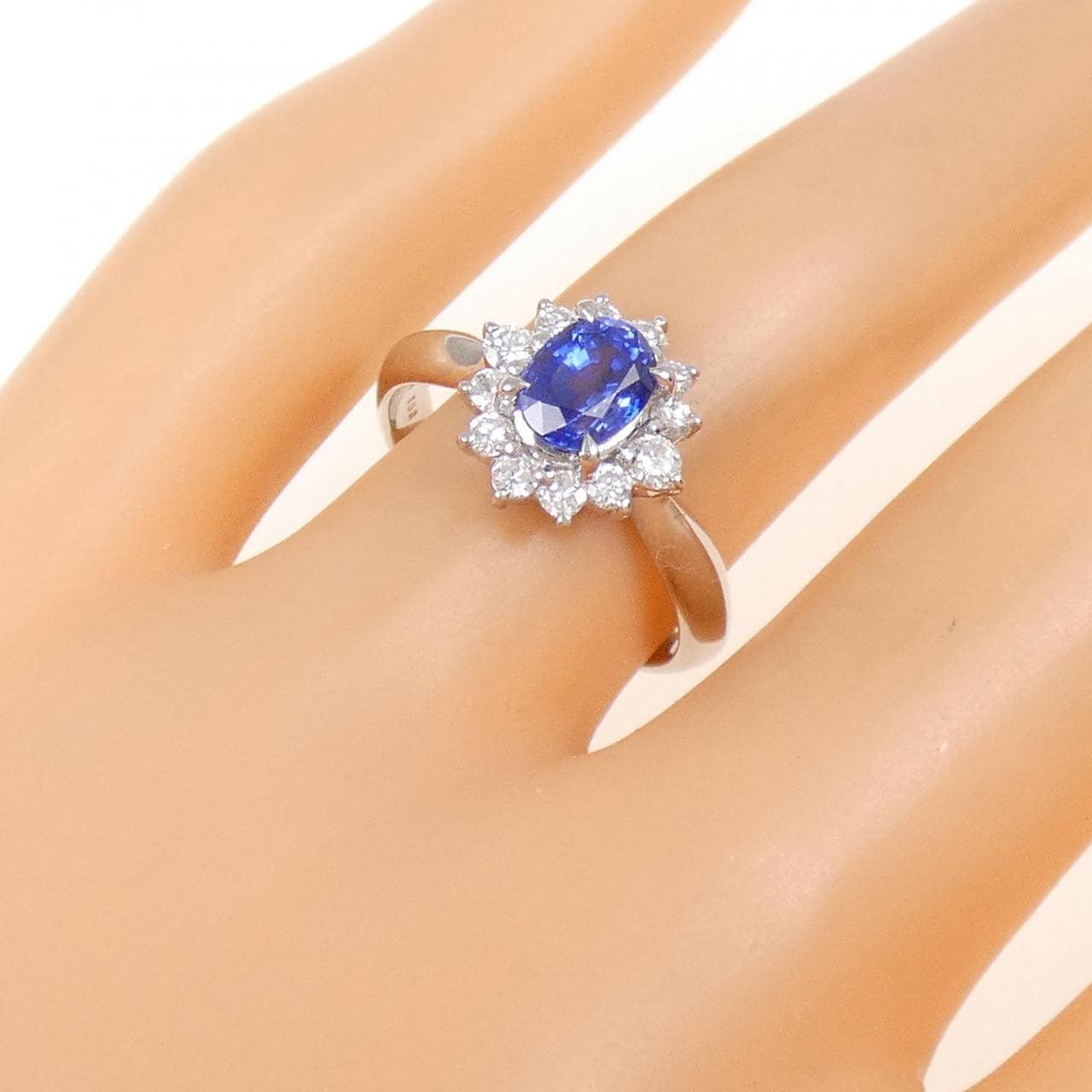 PT900 サファイヤ リング 1.03CT