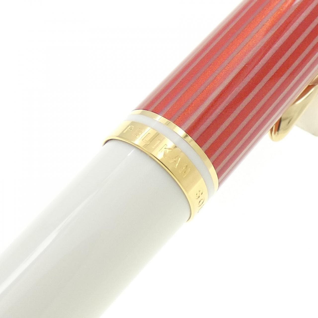 [BRAND NEW] Pelikan Souveraine K600 Red White Ballpoint Pen