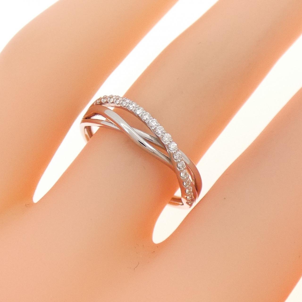 【新品】PT950 ダイヤモンド リング 0.10CT