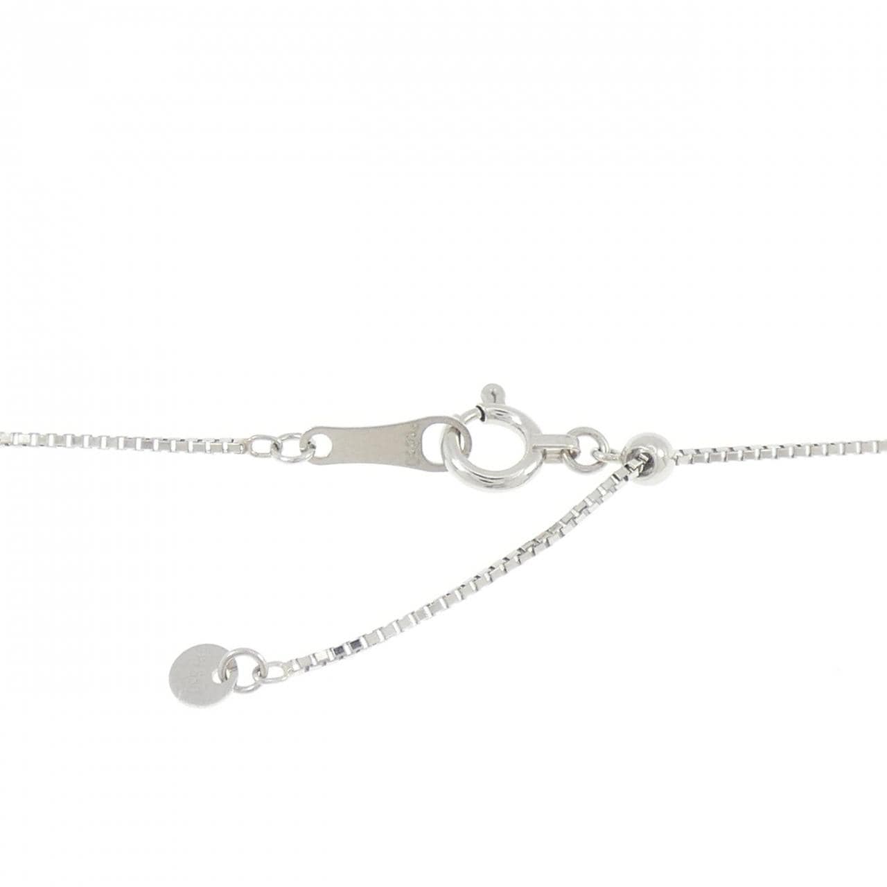 PT900/PT850 ダイヤモンド ネックレス 0.509CT D SI1 ペアシェイプ