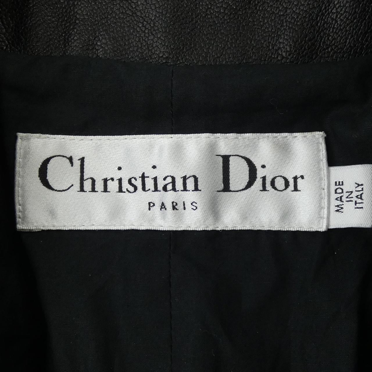 クリスチャンディオール CHRISTIAN DIOR 8C25272WA210 レザーライダースジャケット