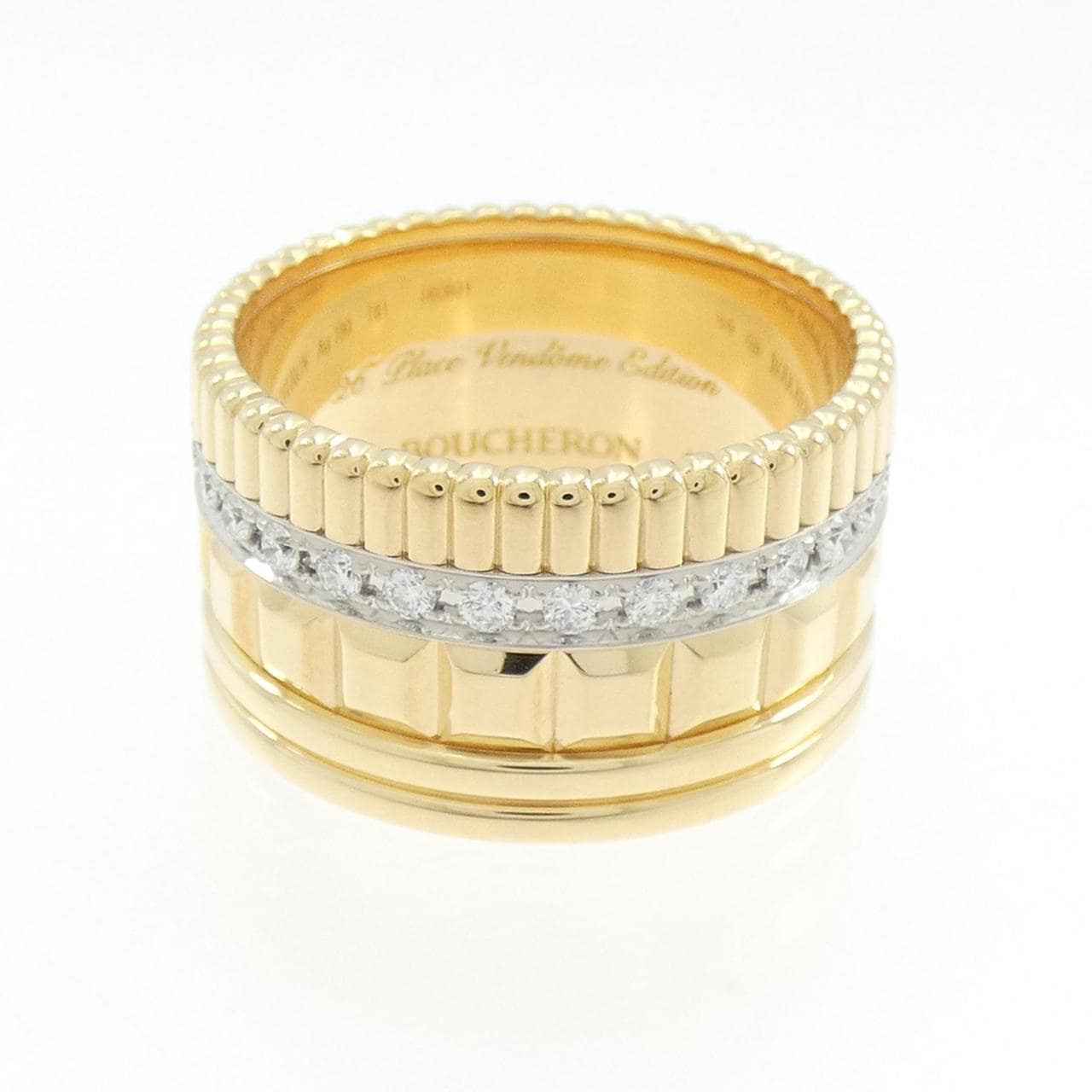 ブシュロン キャトル ラディアント リング