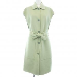 エルメス HERMES クルードセル ラムスキンボタン ダブルフェイス 4H0101DA ロングベスト