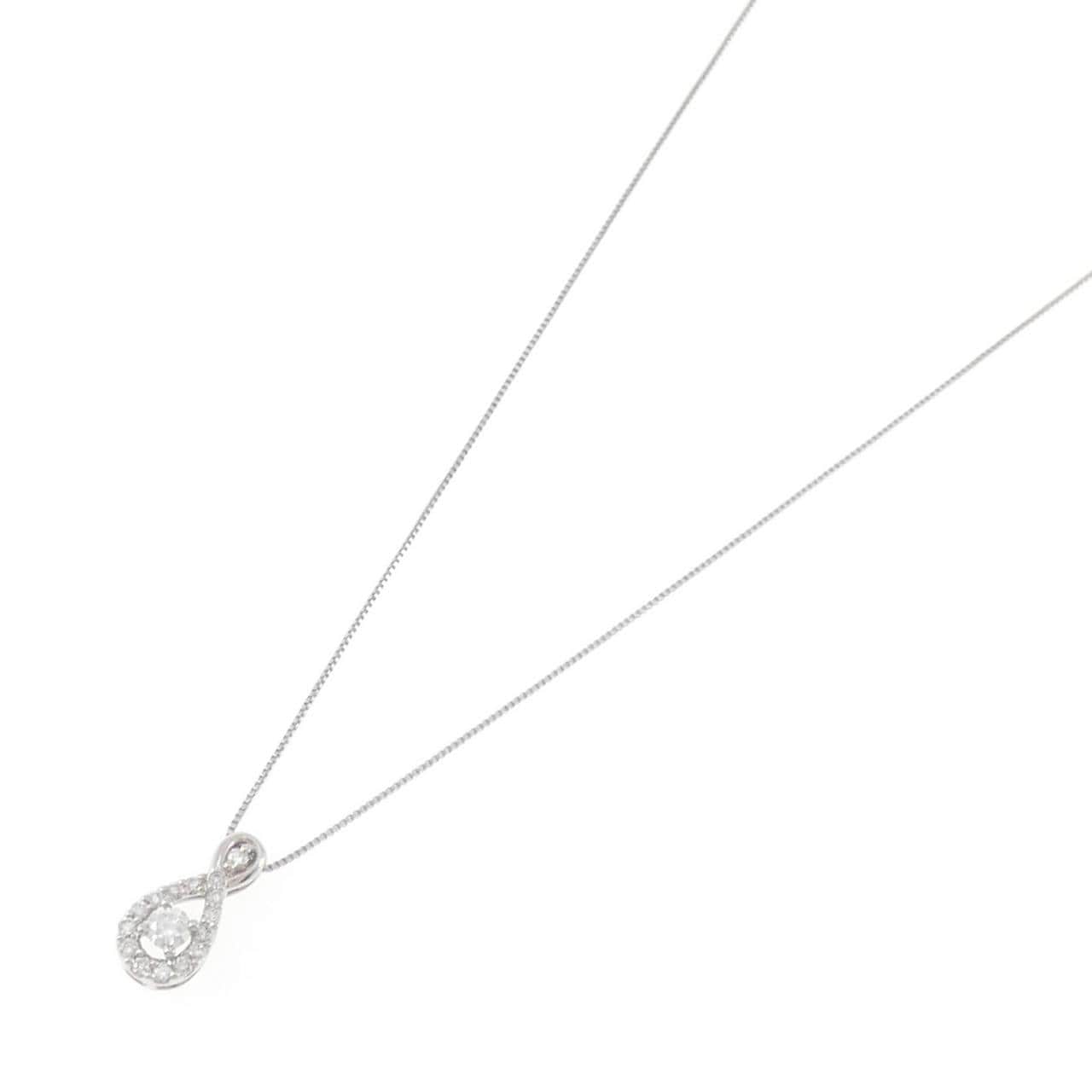 PT950/PT850 ダイヤモンド ネックレス 0.179CT