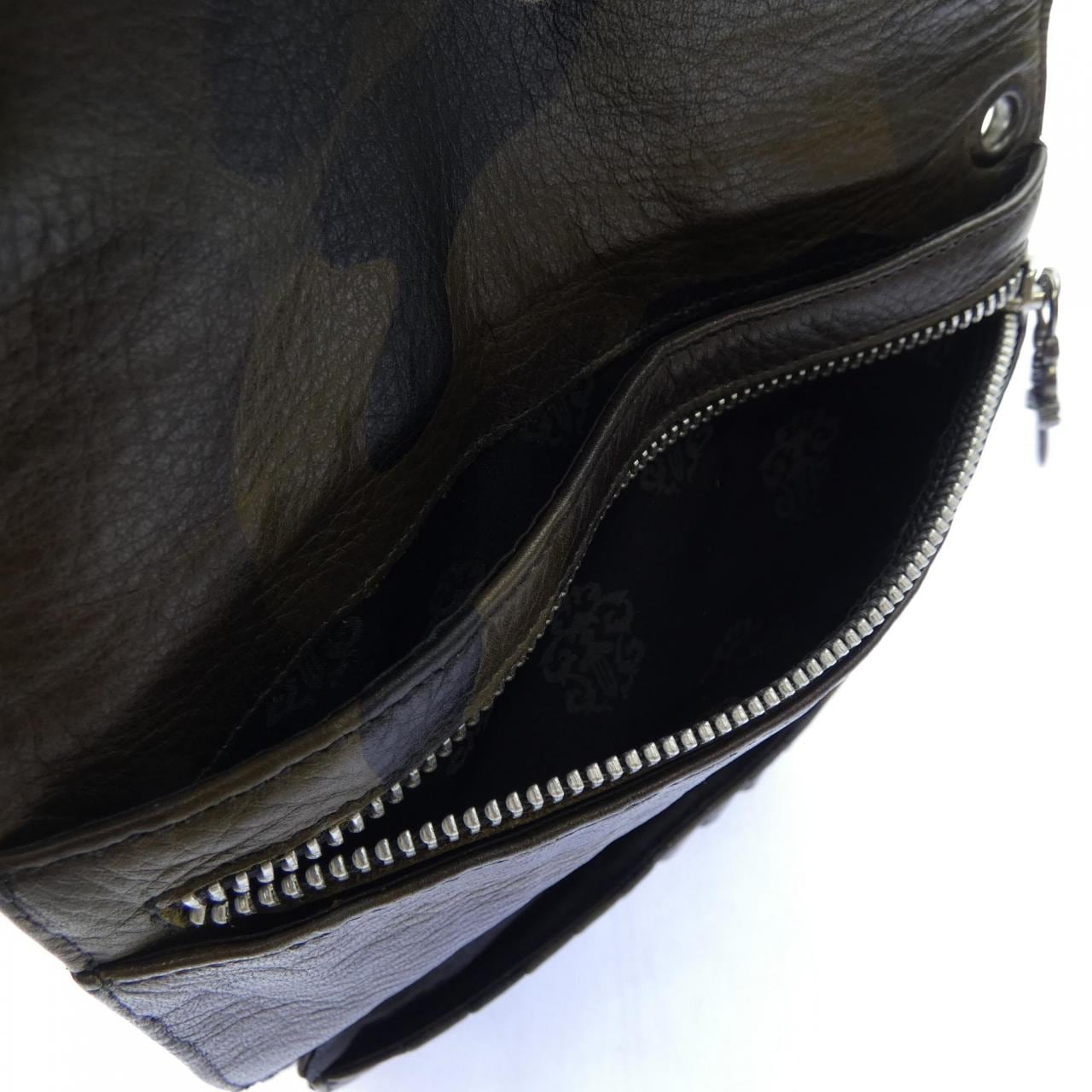 クロムハーツ CHROME HEARTS WAVE CROSS BTN CAMO 302014801E01XXX001 WALLET