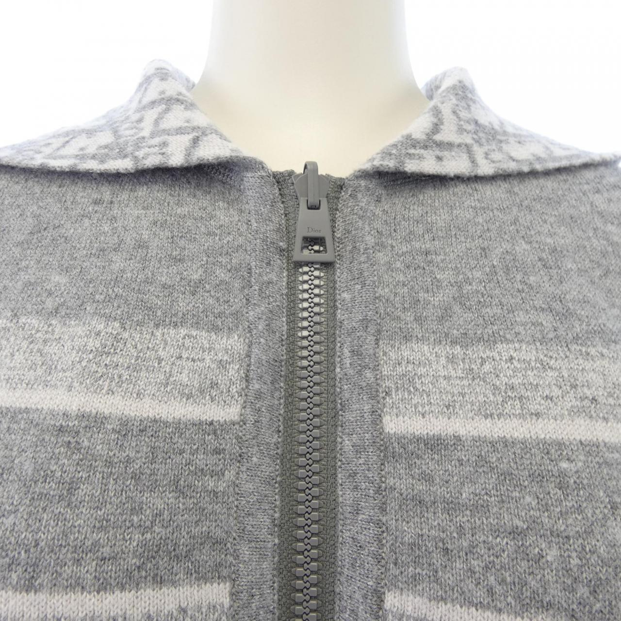 クリスチャンディオール CHRISTIAN DIOR ディオール オブリーク テクニカル カシミヤ 054G12AM055 パーカー