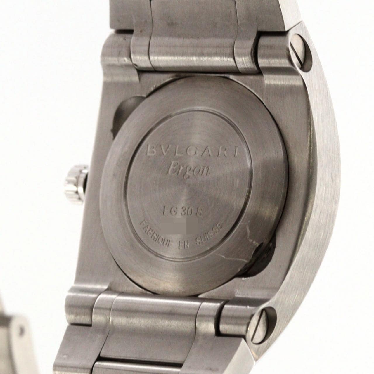【ノーメンテナンス還元価格】ブルガリ エルゴン EG30S/EG30BSSD SS クォーツ