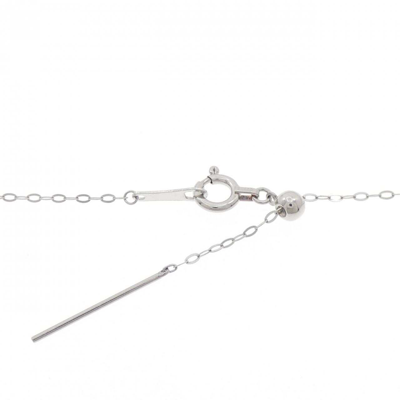 PT950 ガーネット ネックレス 0.70CT