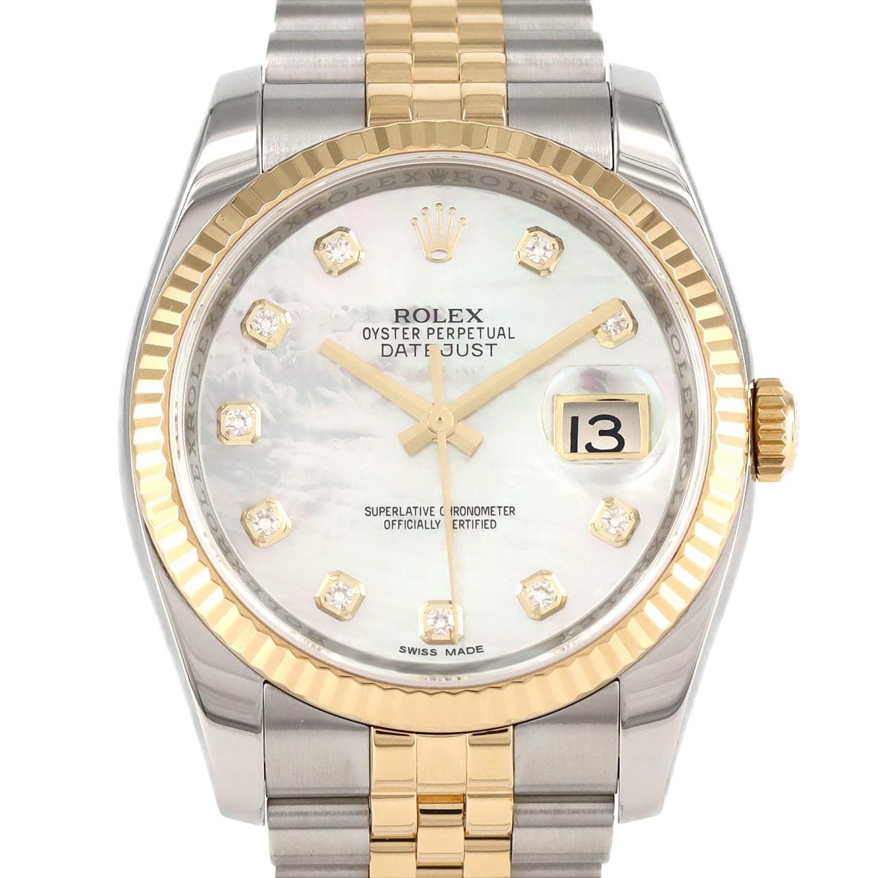 ROLEX Datejust 116233NG SSxYG自動上弦G