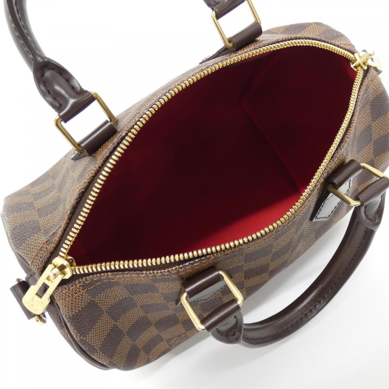 LOUIS VUITTON Damier Speedy Bandouliere 25cm N41181 Boston bag