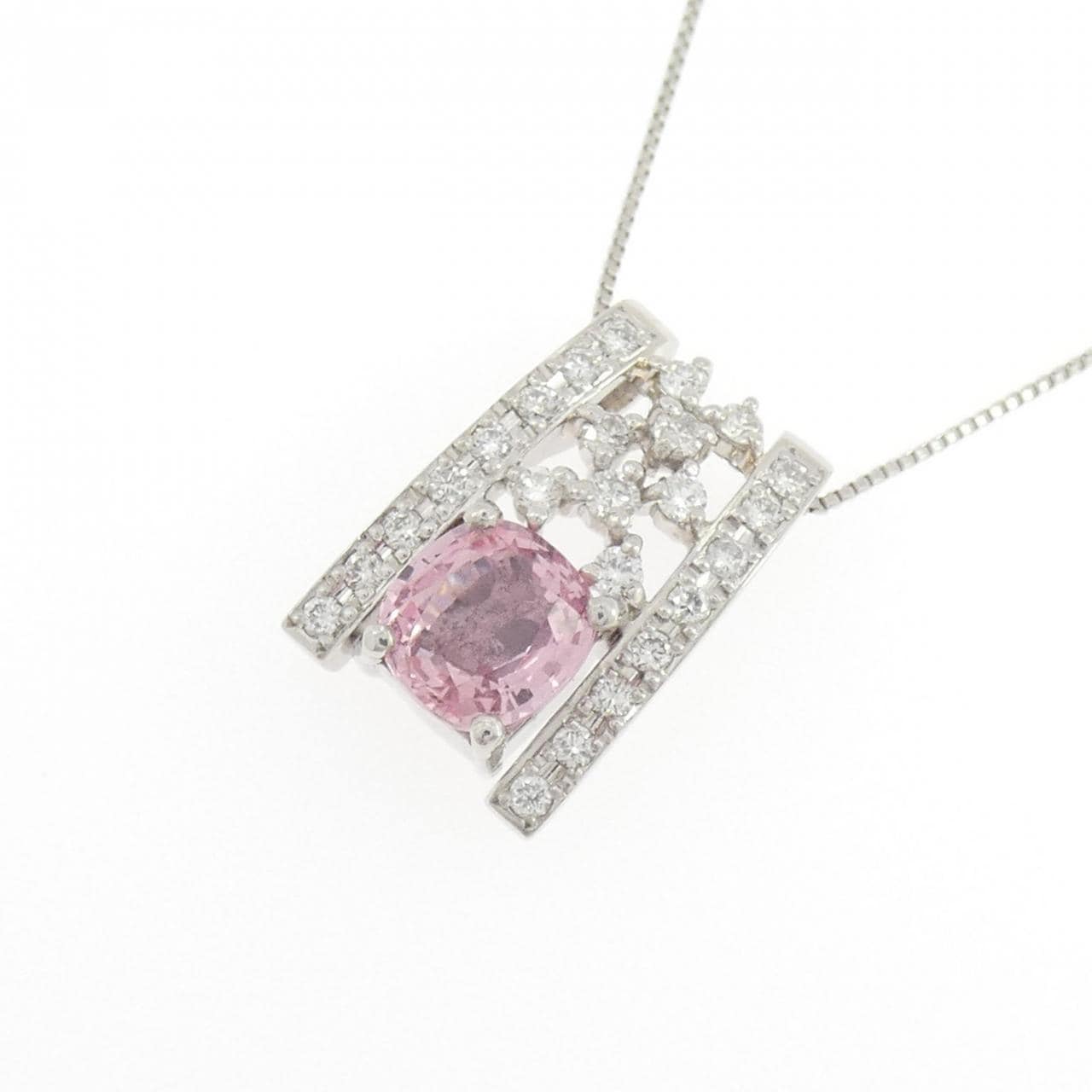 PT900/PT850 サファイヤ ネックレス 1.400CT