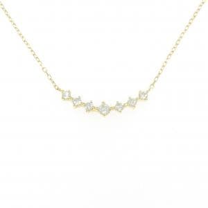 K18YG ダイヤモンド ネックレス 0.25CT