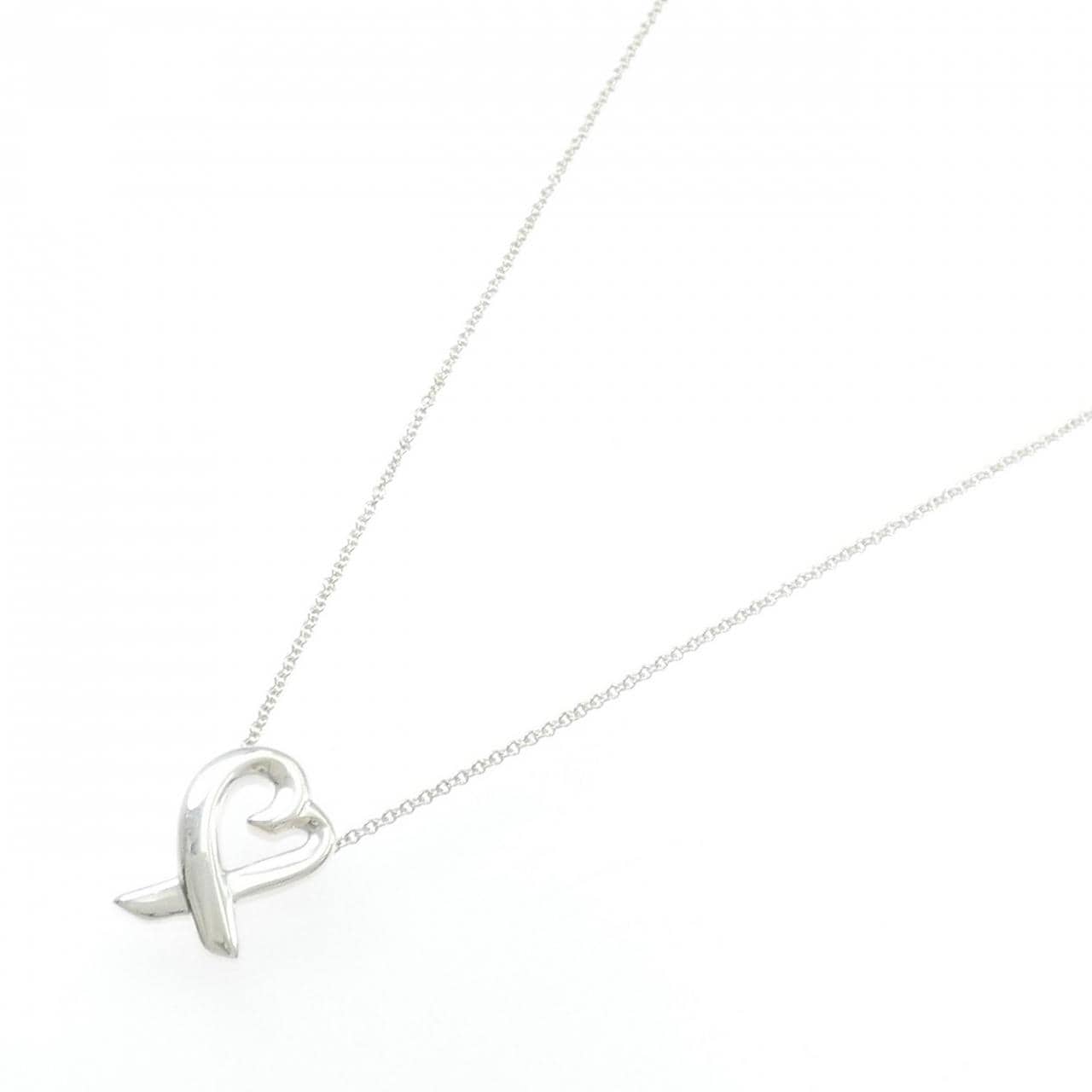 ティファニー ラビングハート スモール ネックレス