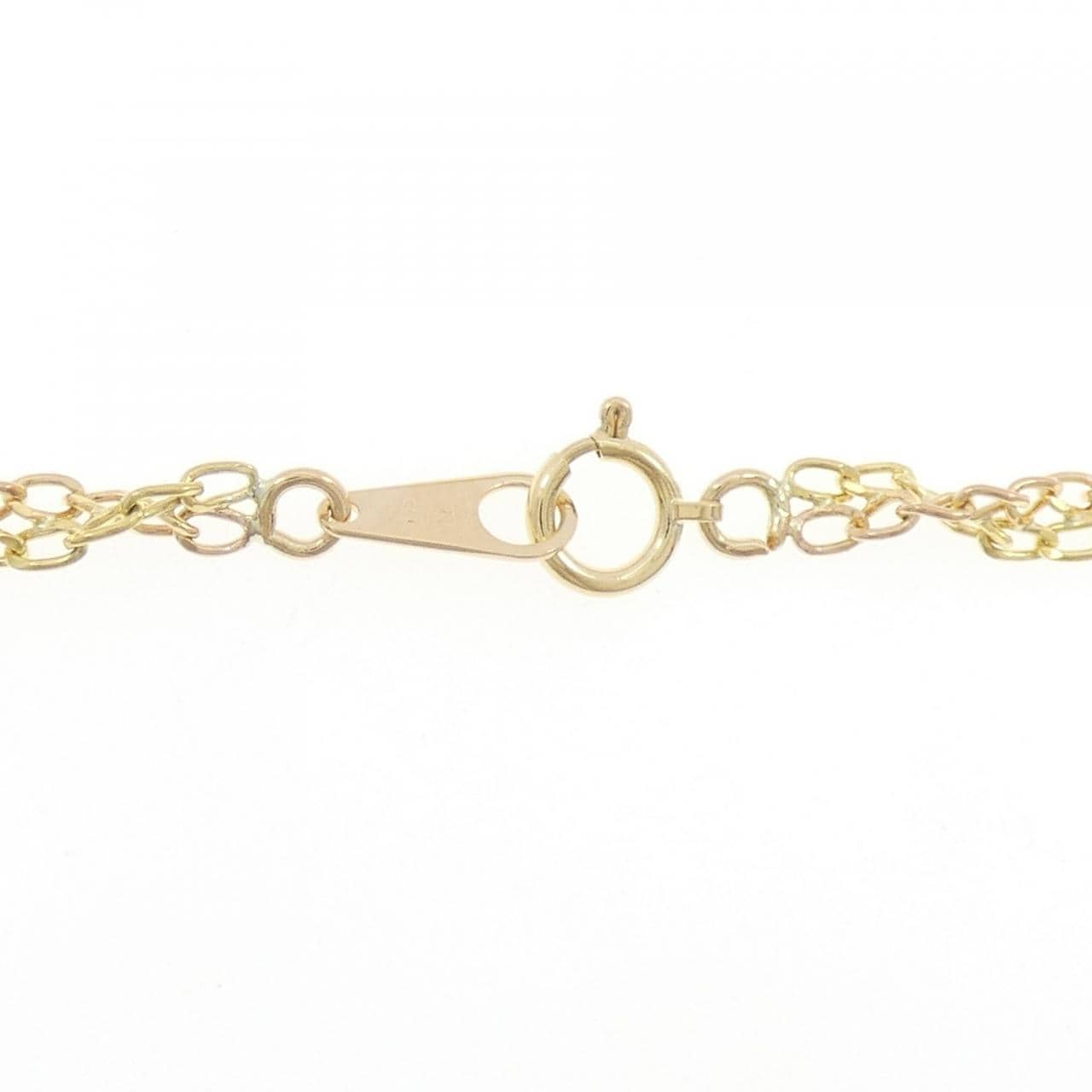 K18YG/K18PG necklace
