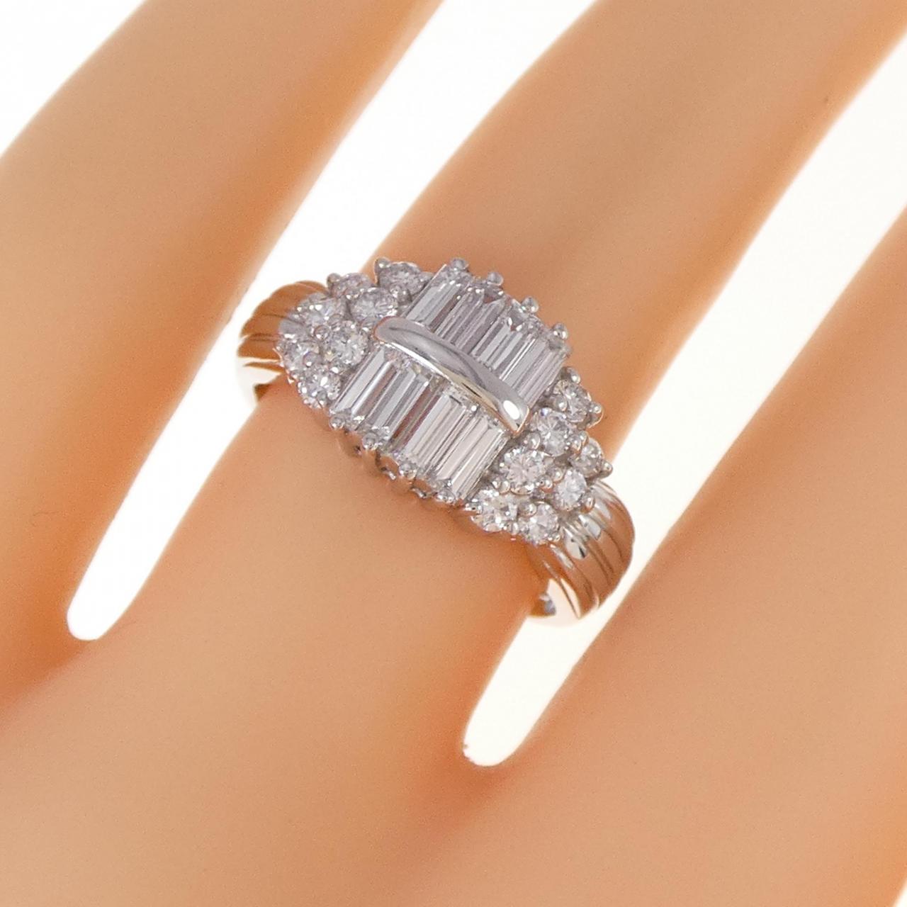 PT ダイヤモンド リング 1.04CT