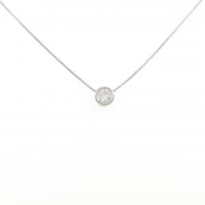 PT900/PT850 ソリティア ダイヤモンド ネックレス 0.516CT