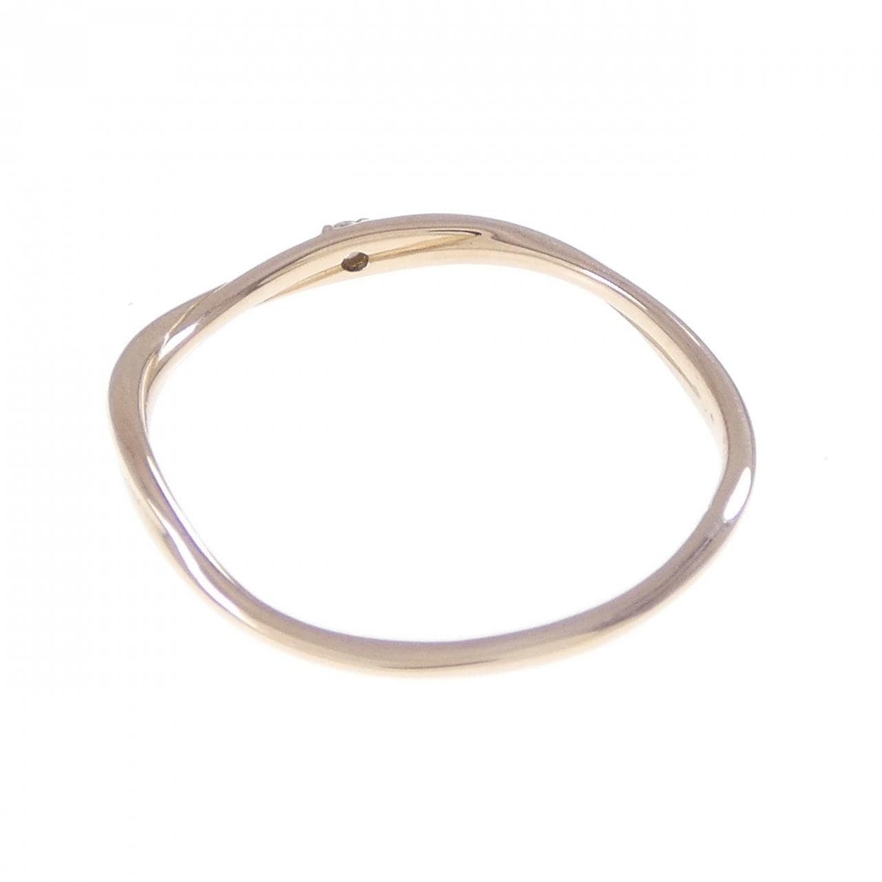 K18PG ダイヤモンド リング