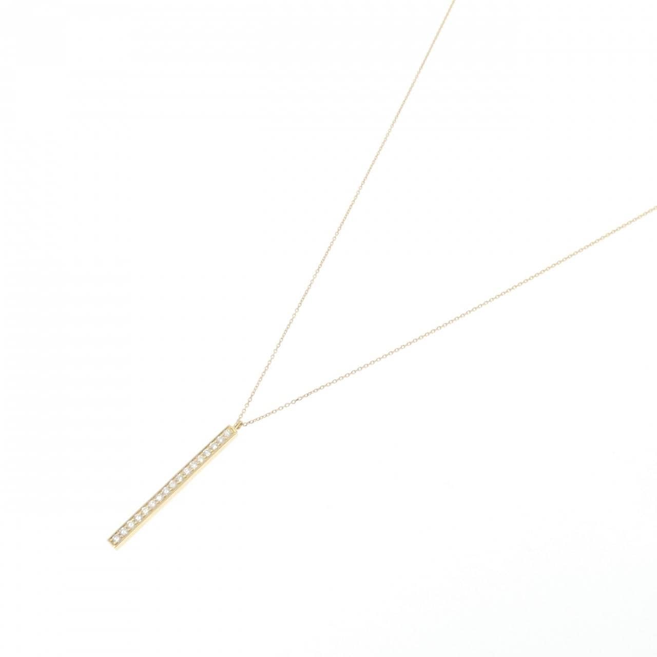 K18YG ダイヤモンド ネックレス 0.34CT