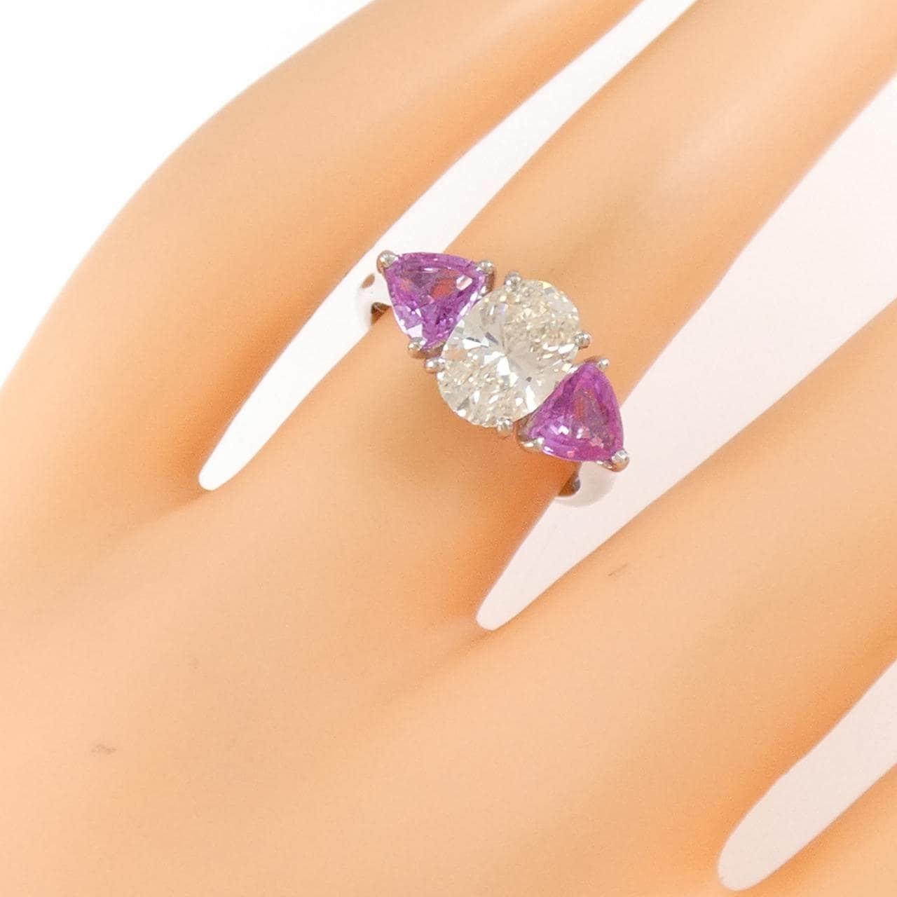 PT900 ダイヤモンド リング 1.64CT