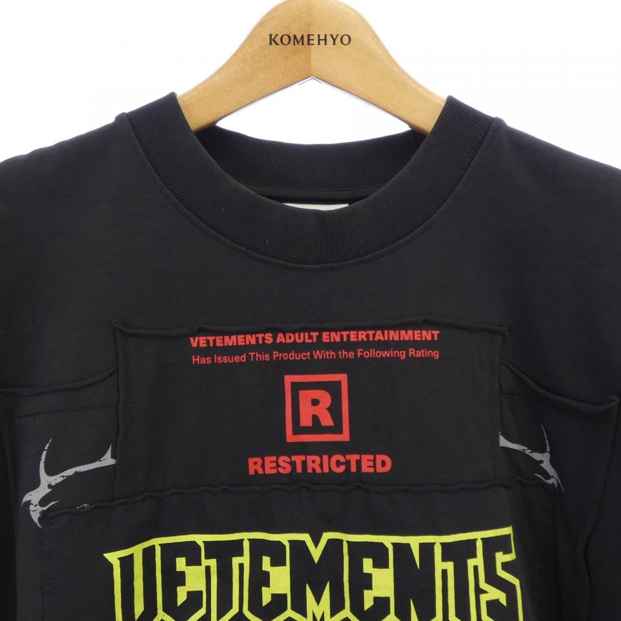 ヴェトモン VETEMENTS UA52TR680X UNISEX Tシャツ