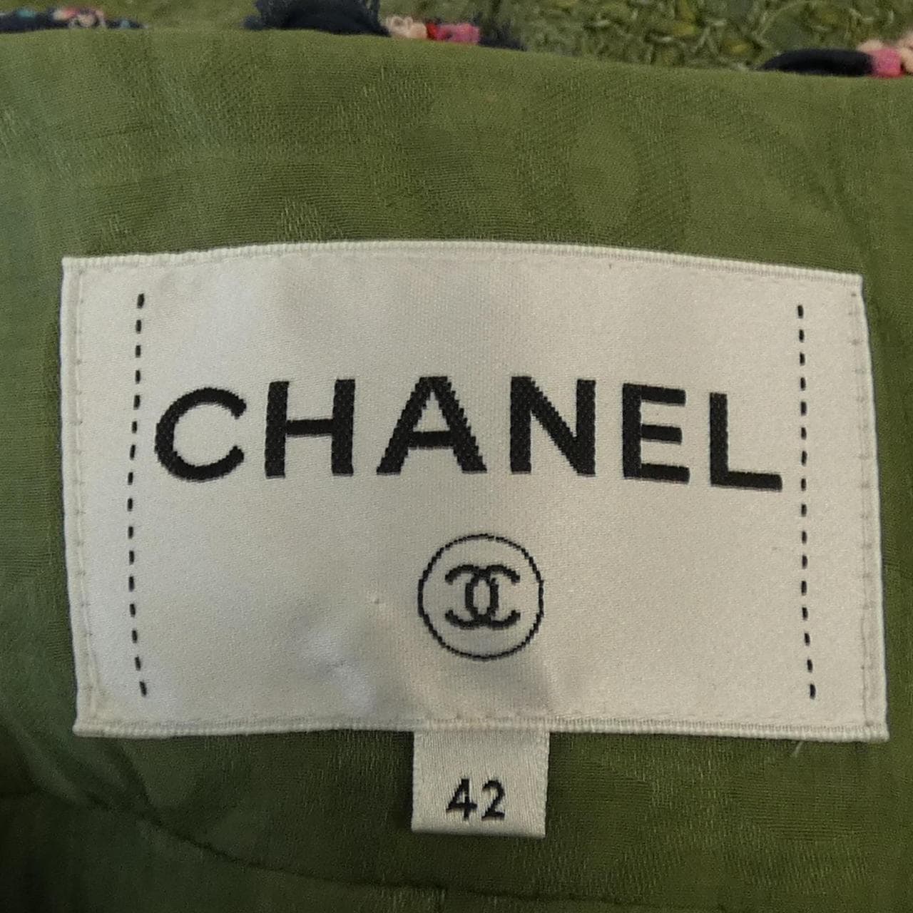 シャネル CHANEL P55630V42024 17C ノーカラージャケット