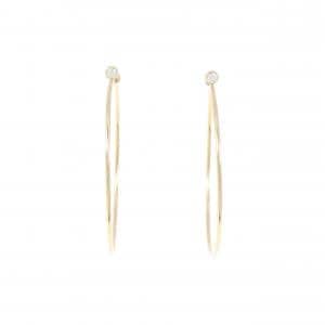 ティファニー ダイヤモンド フープ ピアス