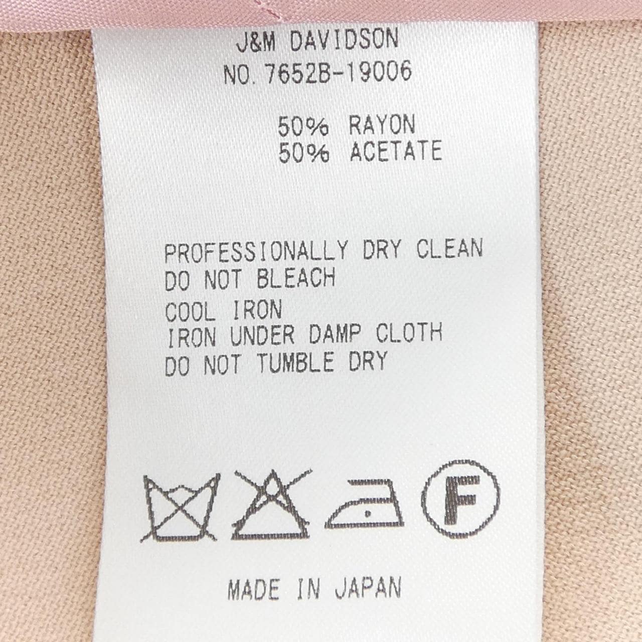 ジェイアンドエムデヴィッドソン J&M DAVIDSON ワンピース