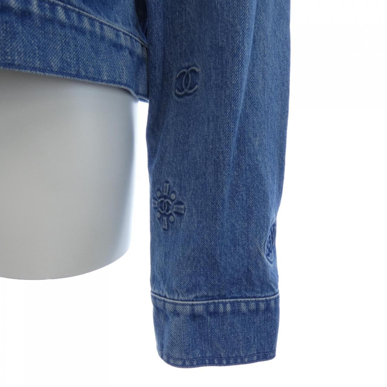 シャネル CHANEL P70204V61786 21P デニムジャケット