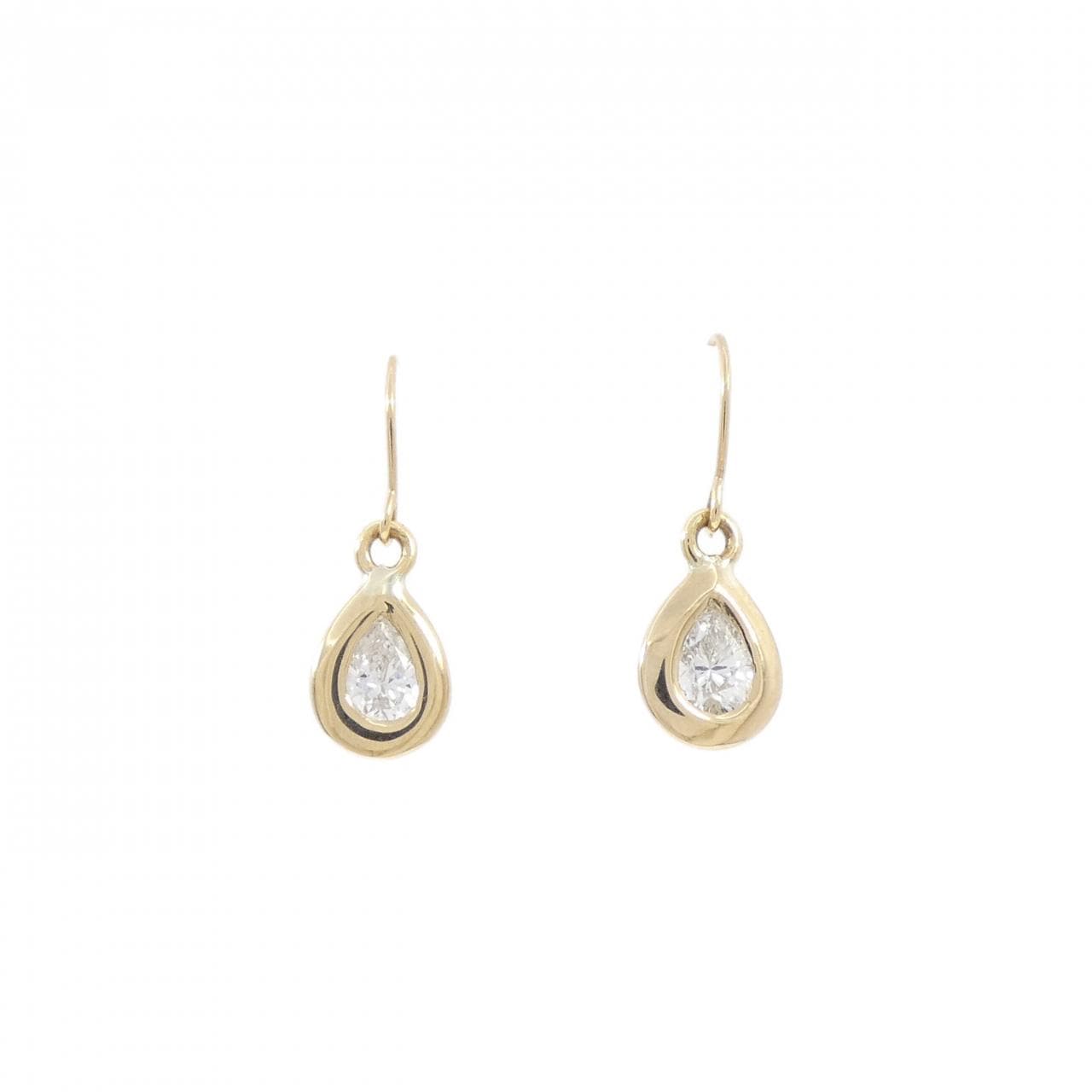 K18YG鑽石耳環 0.38CT