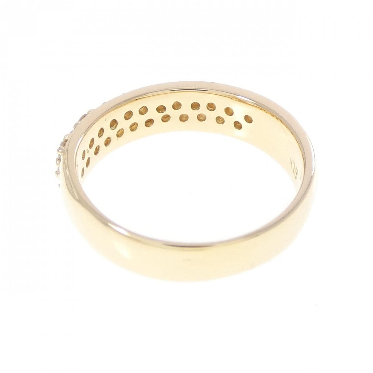 K18YG ダイヤモンド リング 0.31CT